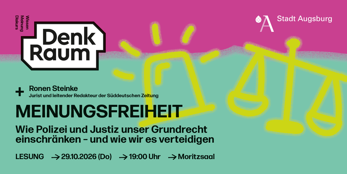 DENKRAUM: Meinungsfreiheit. MEINUNGSFREIHEIT Wie Polizei und Justiz unser Grundrecht einschränken – und wie wir es verteidigen · Bild 1