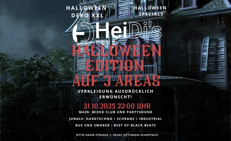 HeiDis Club Halloween Edition auf 2 Areas · Bild 1