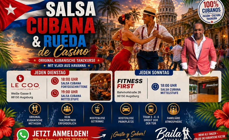 SALSA CUBANA & RUEDA DE CASINO – AUGSBURG · Bild 1