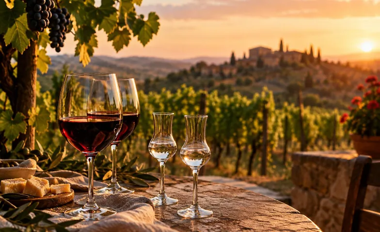 Italienischer Abend - Genussreise mit Wein und Grappa (vhs) · Bild 1