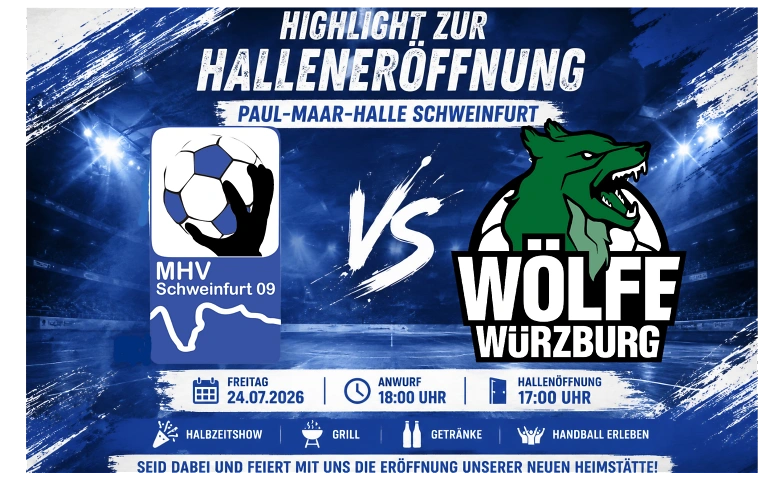 Eröffnungsspiel vs. Wölfe Würzburg · Bild 1