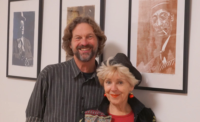 Finissage der Ausstellung „Faces Of The Blues“ · Bild 1