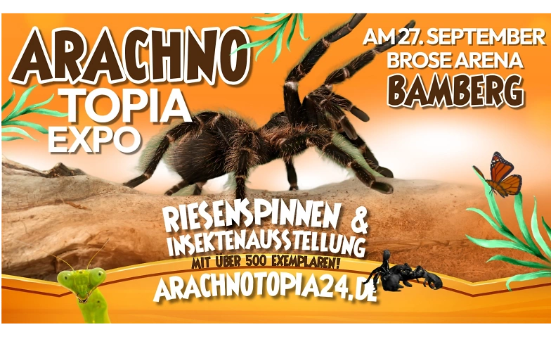 Riesenspinnen & Insektenausstellung - Bamberg Brose Arena · Bild 1
