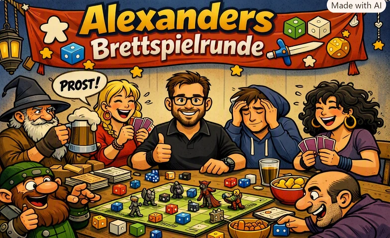 Alexanders Brettspielrunde · Bild 1