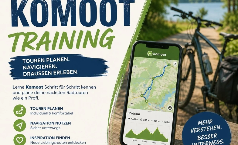 Workshop "Komoot" - für Einsteiger · Bild 1