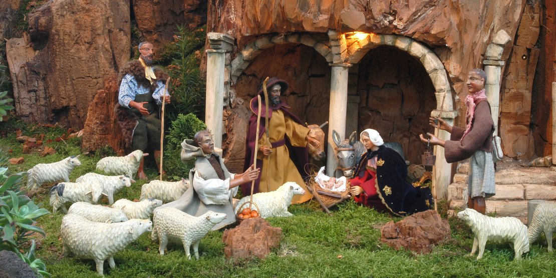 Traditionelle Orientalische Krippe · Bild 1