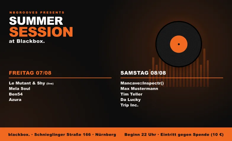 Summer Session at Blackbox · Bild 1