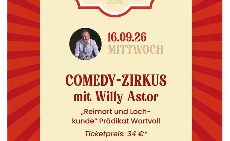 Comedy Zirkus mit Willy Astor · Bild 1