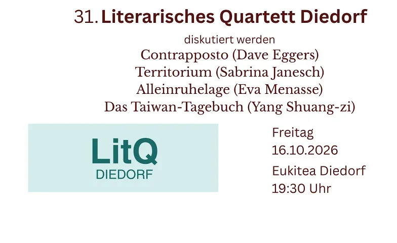 31. Literarisches Quartett Diedorf · Bild 1