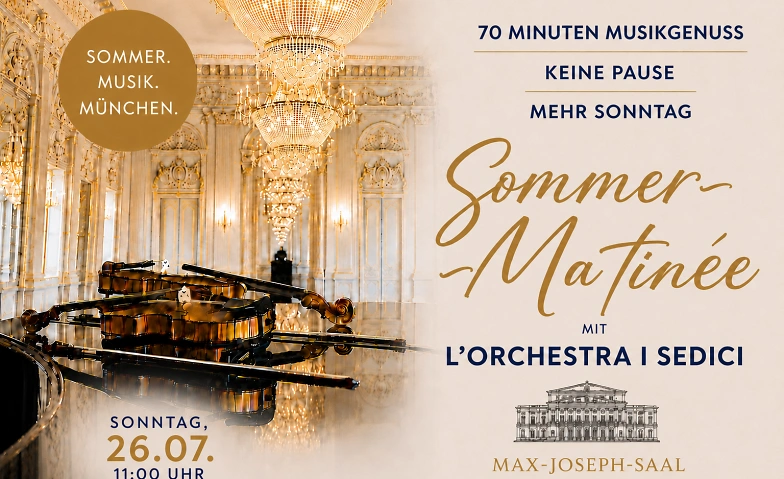Sommer-Matinée mit LOrchestra I Sedici · Bild 1