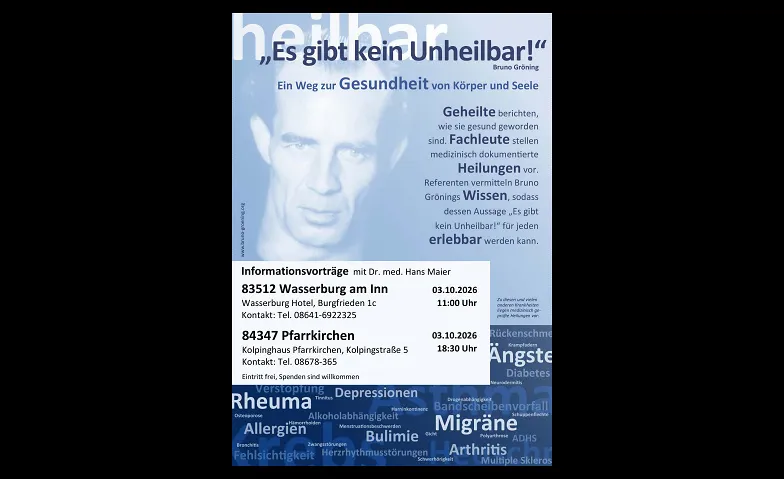 Informationsvortrag mit Arzt "Heilung auf geistigem Weg" · Bild 1