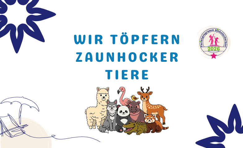 Wir töpfern Zaunhocker-Tiere · Bild 1