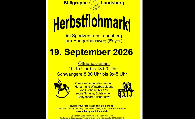 Herbstflohmarkt der Stillgruppe Landsberg · Bild 1