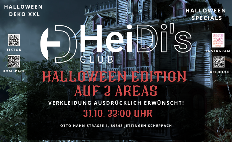 HeiDis Club Halloween Edition auf 2 Areas · Bild 1
