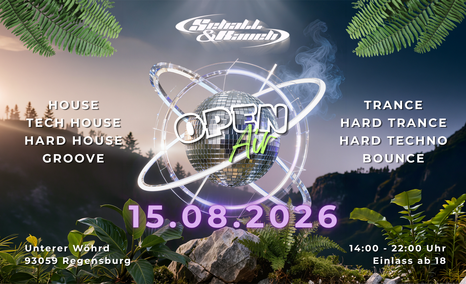 Schall&Rauch OpenAir 15.08.2026 Community Tickets · Bild 1