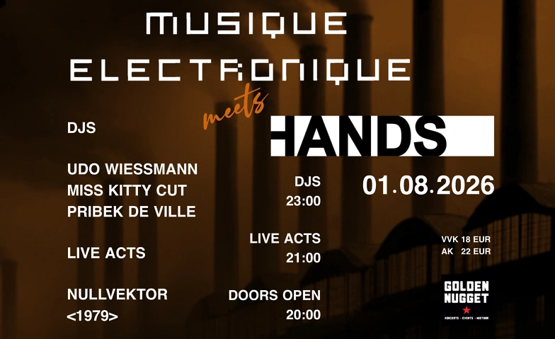 MUSIQUE ELECTRONIQUE meets HANDS · Bild 1