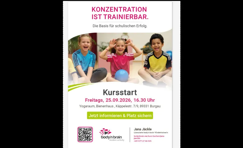 Body'n Brain Kinderkurse · Bild 1
