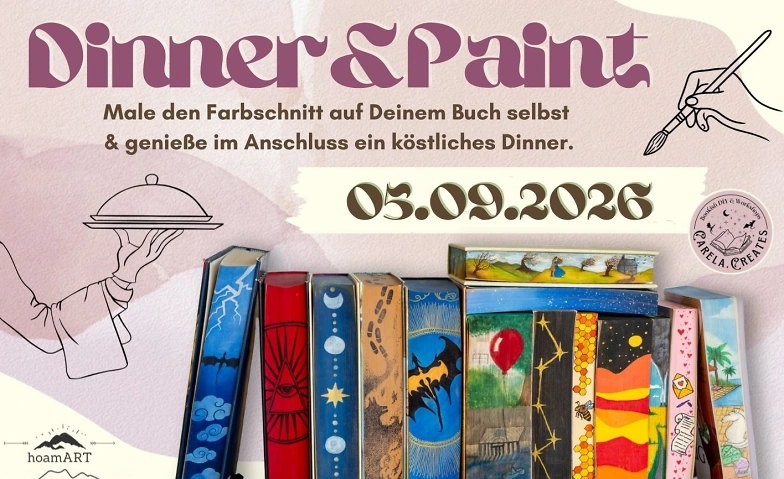 Dinner & Paint - Farbschnitt Workshop · Bild 1
