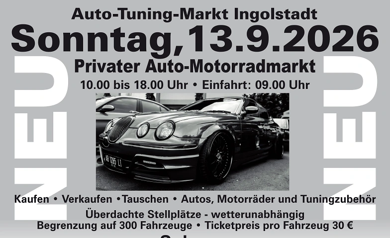Privater Auto- & Tuningmarkt Ingolstadt · Bild 1