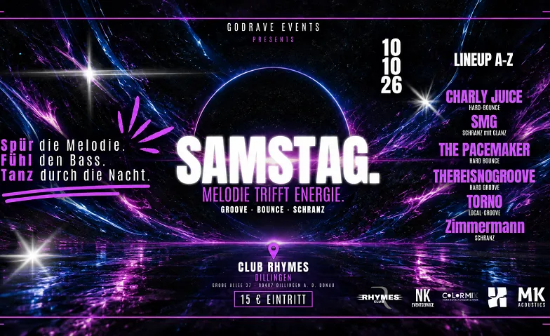 GODRAVE - SAMSTAG. - TECHNO FÜR ALLE · Bild 1