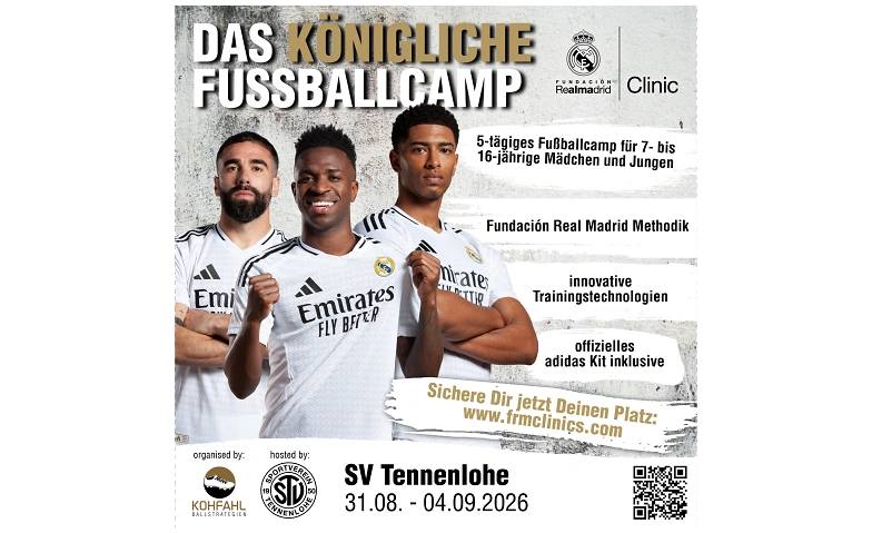Fundación Real Madrid Fußballcamp in Erlangen · Bild 1