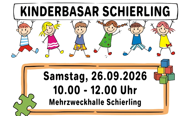 KINDERBASAR SCHIERLING - HERBST 2026 · Bild 1