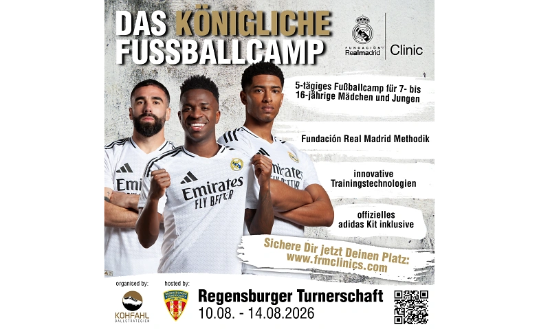 Fundación Real Madrid Fußballcamp in Regensburg · Bild 1