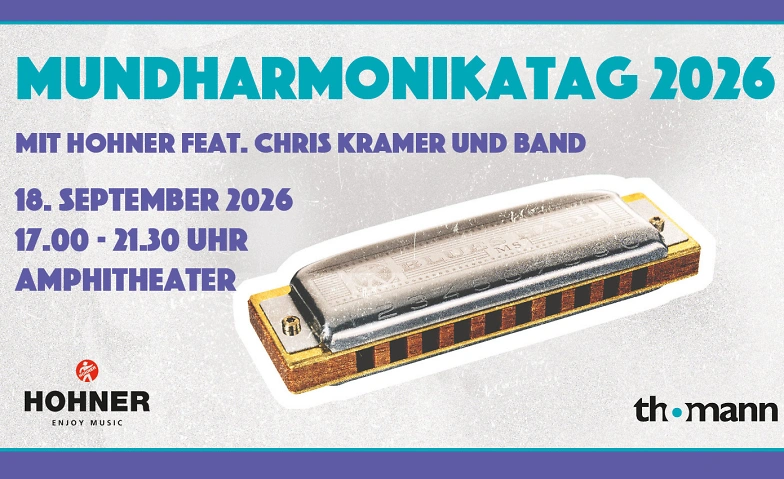Mundharmonikatag 2026 mit HOHNER feat. Chris Kramer und Band · Bild 1