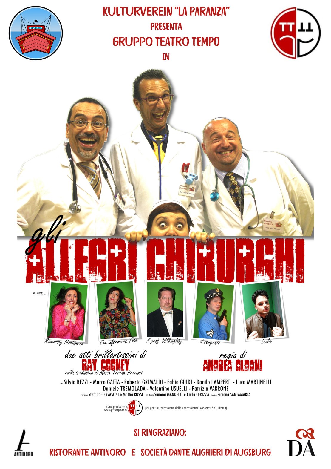 Gli allegri chirurghi - commedia brillante in 2 atti di Ray Cooney · Bild 1