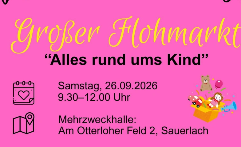 Kindersachen-Flohmarkt „Rund ums Kind“ · Bild 1