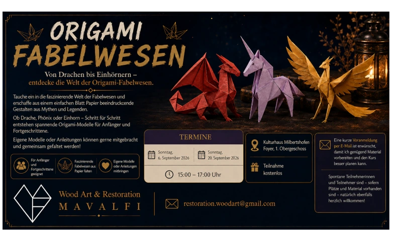 Origami – Fabelwesen · Bild 1