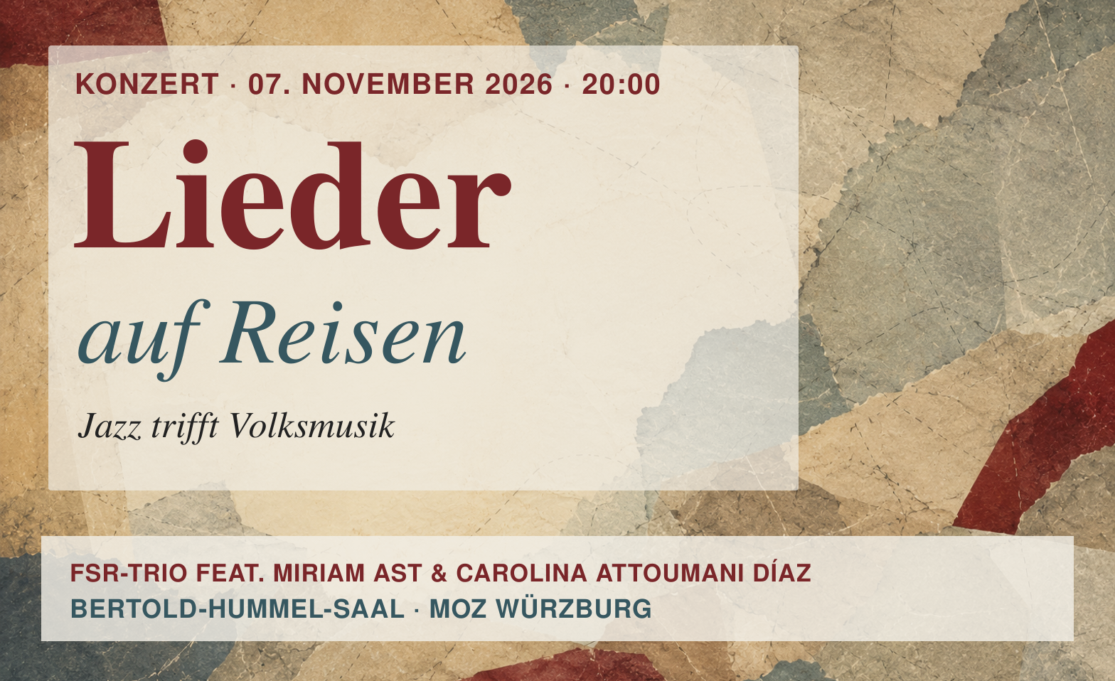 Lieder auf Reisen · Bild 1