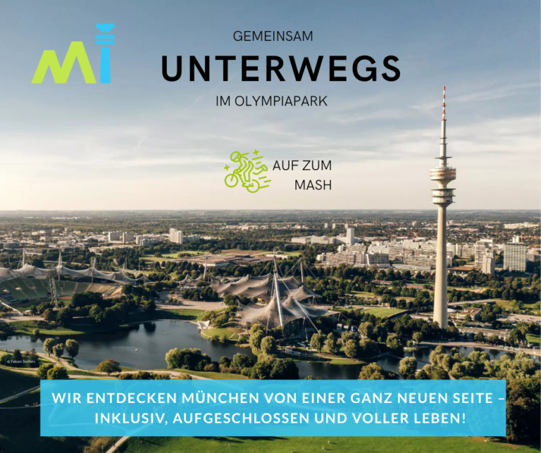 Olympiapark – gemeinsam zum MASH · Bild 1