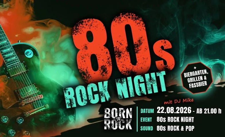 80s ROCK NIGHT · Bild 1
