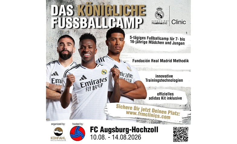 Fundación Real Madrid Fußballcamp in Augsburg · Bild 1