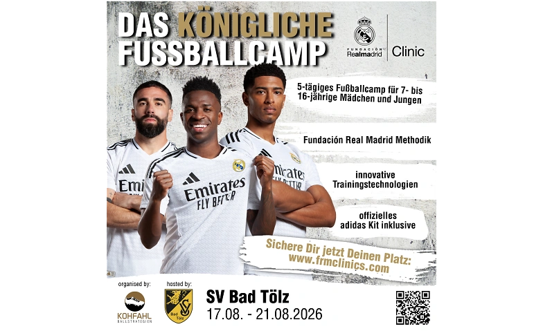 Fundación Real Madrid Fußballcamp in Bad Tölz · Bild 1