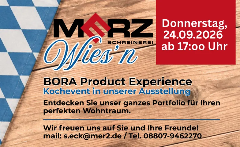 MERZ Wies'n Kochevent mit Bora · Bild 1