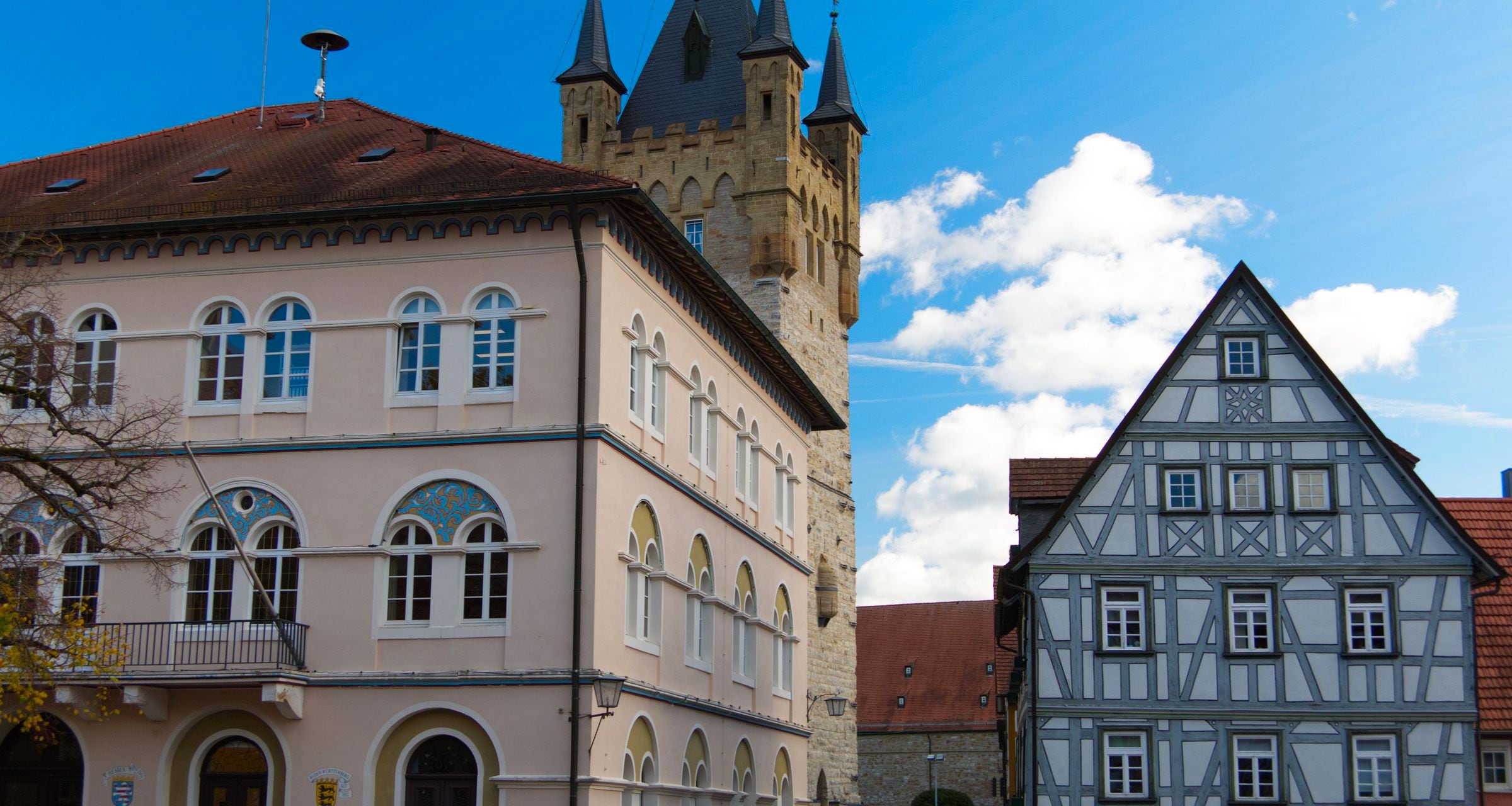 Traditionelle bayerische Architektur als Motiv für Events in Rosenheim
